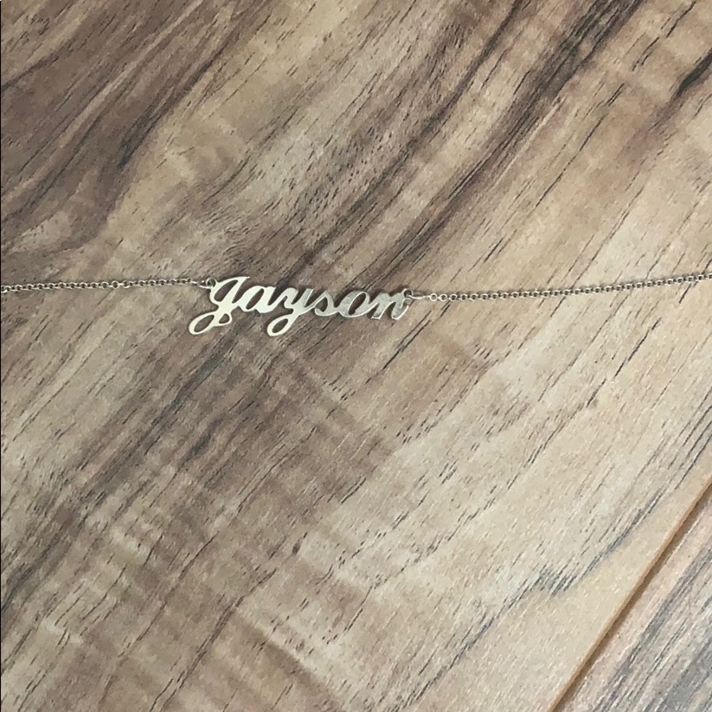 Jason name necklace